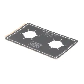 1001047 Aj Antunes Label Dial Compression 6.9 Inch X 4 Clear Visibility