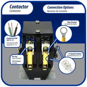 Apac-220120 Ap Appli Parts 814245022006 Heavy Duty 2 Poles Contactor 20 Amp 120 Volts Coil #3