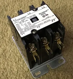 Acc338umm20 Arrow Hart Magnetic Contactor 40a 120v 3-pole Nos 40 Amp
