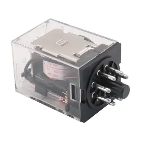 Mk2p-i Baomain 711811419065 Power Relay Ac 110v Coil Dpdt 8 Pin With Plug-in Terminal Socket #3