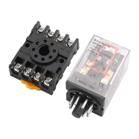 Mk2p-i Baomain 748690720005 Power Relay Ac 110v Coil Dpdt 8 Pin With Plug-in Terminal Socket Pack #3