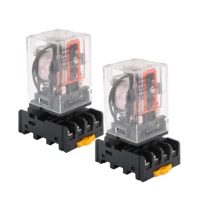 Mk2p-i Baomain 748690720005 Power Relay Ac 110v Coil Dpdt 8 Pin With Plug-in Terminal Socket Pack