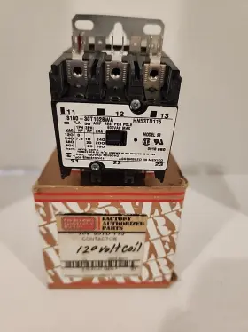 3100-30t1028ww Carrier 3100-30t1028wa Contactor 120 Volt Coil