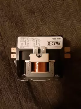 P282-0321 Carrier - Contactor Two Pole 24v Dpst 30 Amp No #3