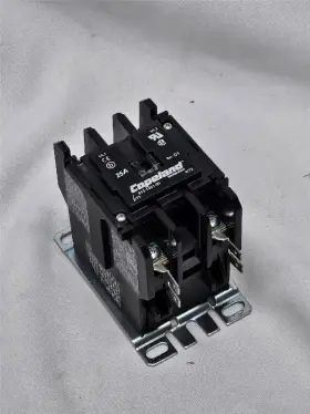 012-1401-00 Copeland Contactor 2 Pole 25 Amp 208-240 Vac Coil #2
