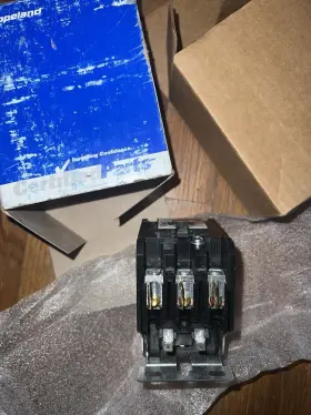 012-3075-01 Copeland New Compressor Contactor 3 Pole 75 Amp 120v Coil #3
