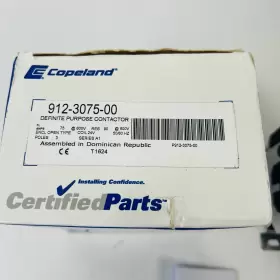 912-3075-00 Copeland Definite Purpose Contactor 24v Coil 75a 3p Series A1 #2