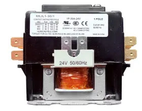 Coralvolt Xkjl1-30/1 30a Hvac Contactor 1 Pole 24v Coil Definite Purpose Ul Rated