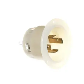 Cdi-695 Custom Delis Deli Turnlock Flanged Inlet Male Plug 4.1 Inch Od Lightweight