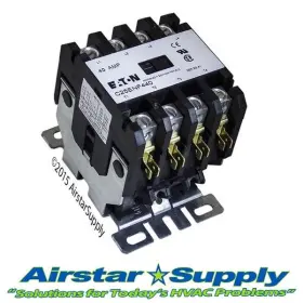 C25enf440a Cutler-hammer Contactor 4 Pole 40a 110/120v Eaton Replaces