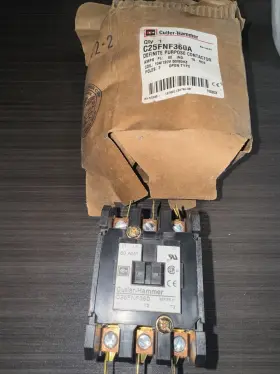 C25fnf360a Cutler-hammer Nos Dp Contactor - 60 Amp 3 Pole 110/120v Coil