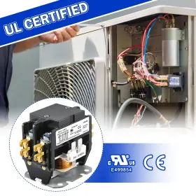 Dr-dreyoo-170844 Dreyoo Carrier Hvac Motor Contactor 24v 30 Amp 2 Pole Replacement Relays Com #3