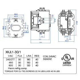 Dreyoo-contactor-0095c Dreyoo Carrier Hvac Motor Contactor 24v 30 A Coil 1 Pole Replacement Relays #3