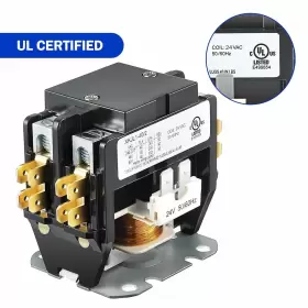 Dreyoo-contactor-c0095 Dreyoo Carrier Hvac Motor Contactor 24vac 40 Amp Coil 2 Pole Replacement Relays #2