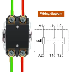Dreyoo-relays-2356 Dreyoo 2 Pack Carrier Hvac Motor Contactor 120v 30 Amp Coil Pole Replacement #2