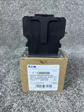 C25dnd325b Eaton New / Cutler Hammer Contactor - 25 Amp 3 Pole 208/240v Coil #2
