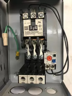 C25dnf340t Eaton Cutler Hammer Contactor Magnetic Starter 3 Pole 40 Amp 24 Vac Coil #3