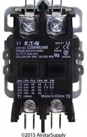 8910dp42v09 Eaton / Cutler Hammer C25bnb240b Replacement For Square D 40 Amp 2 Pole 240v Coil #3