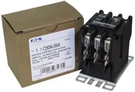 C25dnj350a Eaton Cutler Hammer / Contactor - 50 Amp 3 Pole 110/120v Coil