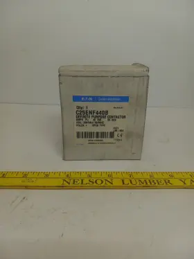 C25enf440b Eaton / Cutler Hammer Cutler-hammer Contactor 4 Pole 40 A 208/240v Replaces C440c