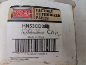 Hn52kc016 Factory Authorized Parts Coil 120 V 20 Amp Rating #2