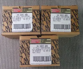 Hn52kc052 Factory Authorized Parts Furnace 2 Pole Contactor Lot Of 3