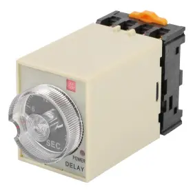 St3pf Fafeicy 038627684367 0-30s Power Off Delay Timer Relay Knob Control Time With Base Ac #3