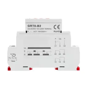 Geya 736961740463 Delay Off Single Function Time Relay 2 Outputs 16a Electronic Power Timer #2