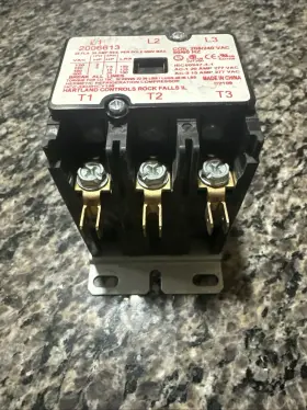 Hcc-3xu01cy109 Hartland Controls Hcc-3xu01cy 3 Pole 25 Amp Contactor Coil 208-240vac Reznor