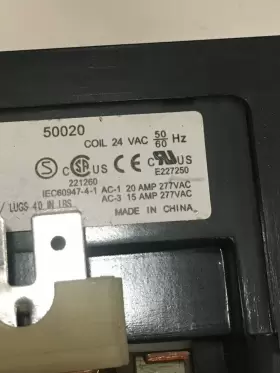 Hcc-2xq02ga113 Hartland Definite Purpose Contactor 30 Amp 2 Pole Coil 24 Vac #3