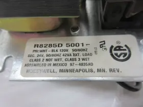 R8285d Honeywell 5001 Furnace Transformer Relay Fan Center 120v 50va 4x4 Mtg #2