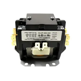 Hqrp 884667767694 Double Pole / 2 40 Amp Coil 24-volt Ac Condenser Contactor Compatible Wi #2