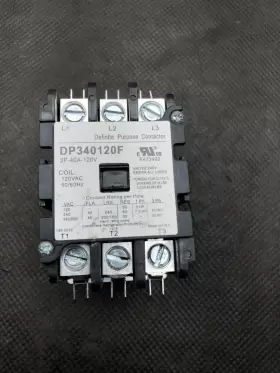 Dp340120f Irp - Contactor Definite Purpose 3 Pole 40a 120v Coil 50/60 #2