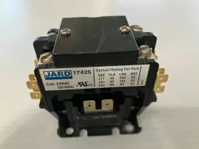 17425 Jard 2 Pole Contactor 40 Amp 24v Coil - Heavy-duty Lugs Hvac