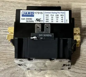 17315 Jard/mars / Definite Purpose Contactor - 30 Amp 1-1/2 Pole Coil 24 Vac New #2