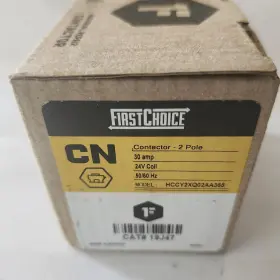 19j47 Lennox - Firstchoice Contactor Double Pole 30a 24v Coil New