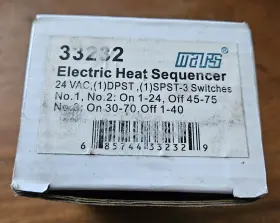 33232 Mars Electric Heat Sequencer #33232 New In Box Vd10