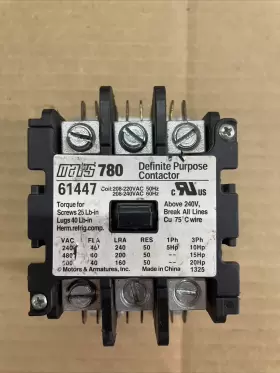 780-61447 Mars Contactor 208/240v 50/60hz #2