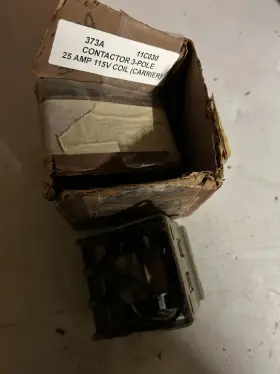 E7tz-8620-e Motorcraft Sylvania Contactor 3-pole 25a 115v Coil Carrier 11c030 373a A77 Hvac Relay