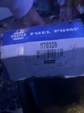 525-8180 Napa M70320 Fuel Pump Ford Festiva M16170 1388 Made In Japan