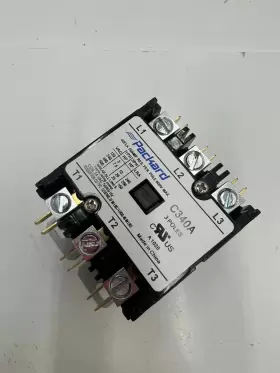 C340a Packard Contactor 3 Pole 40 Amps 24 Coil Voltage Poles Fla 50/60hz #2