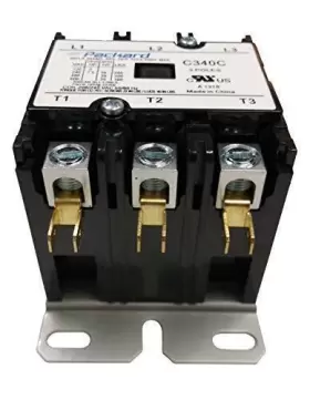 C340c Packard Inc 3 Pole 40 Amp Contactor 208/240 Volt Coil #2