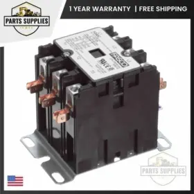 H340c Pems 3 Pole Definite Purpose Contactor 240v Coil For Fasco Hvac System
