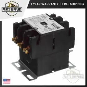 H360c Pems 3 Pole Contactor 60 Amp 208-240v Coil For Fasco Hvac System