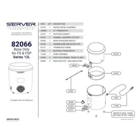 82066 Server Products Base Fs Fsp 13 Inch Ss 5.8lbs Stable Support Equipment