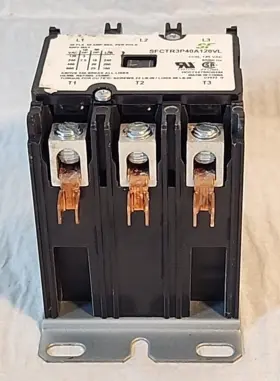 Sfctr3p40a120vl Sf Contactor 40 Amp 3 Pole 120 Vac Coil #3