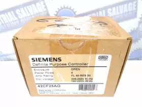 42cf25ag Siemens Siemans Furnas - Definite Purpose Contactor 240v 40a 4pl 3-20hp New #2