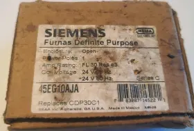 45eg10aja Siemens Contactor New Old Stock