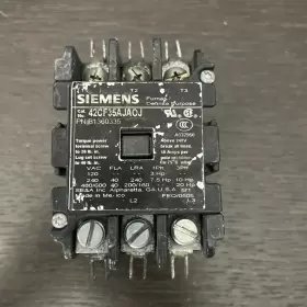 Cont3p040024v Siemens 75d70545j Goodman/amana 3 Pole 40 Amp Contactor 42cf35ajaoj