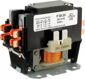 Sigandg 689738108815 Contactor 24v 30a Coil 1 Pole Replacement Relays For Air Conditioner Hvac Motor #3